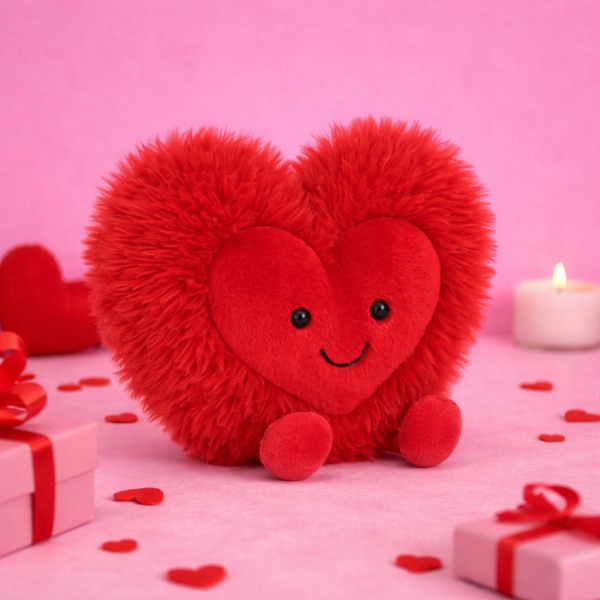 Doudou Beatie Heart Cœur spécial Saint-Valentin