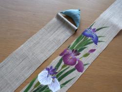 Décoration japonaise artisanale Iris Japonais 10×170 cm