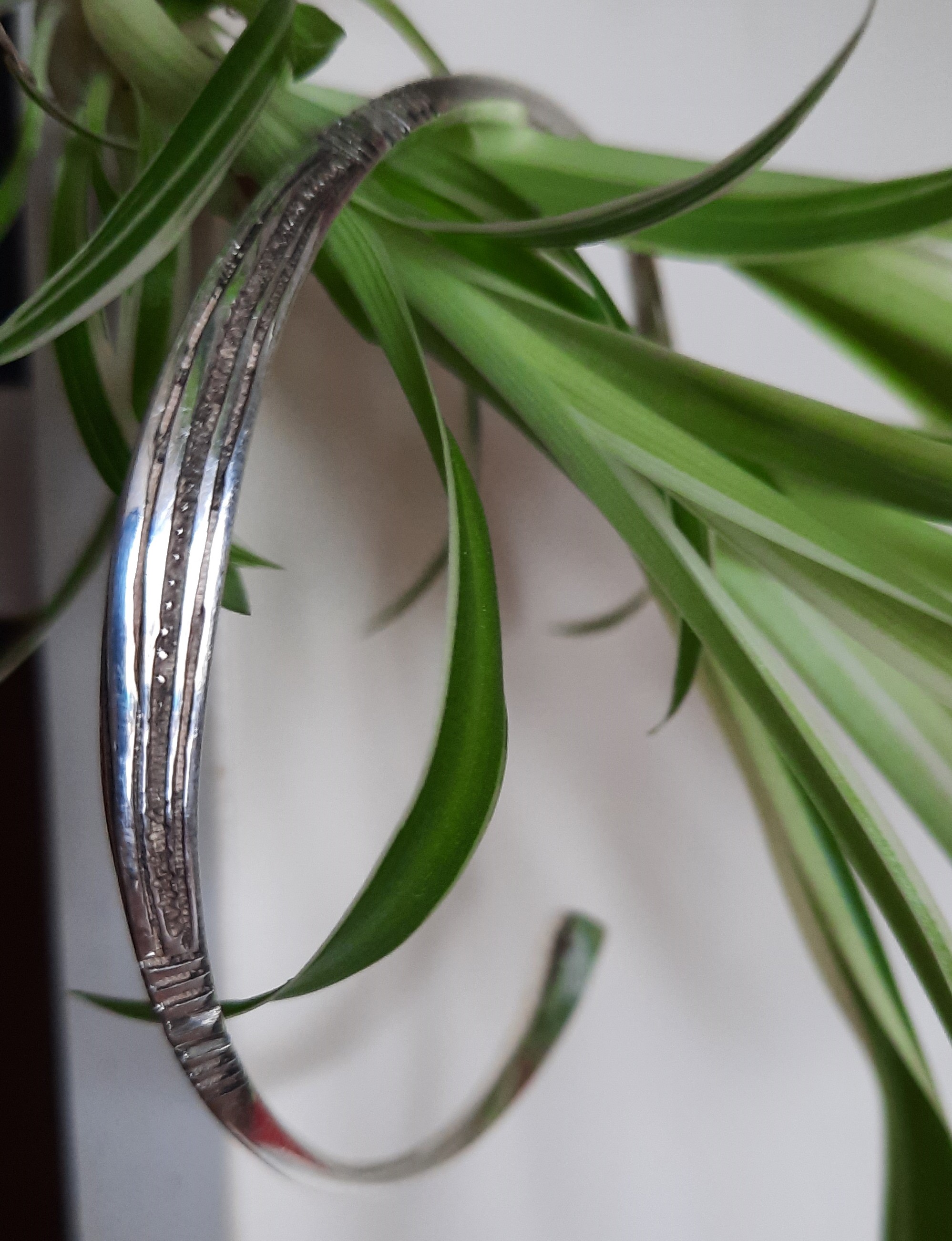 Bracelet Touareg Ethnique en argent gravé Homme/Femme Afaraj