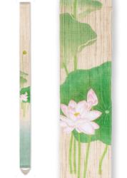 Décoration japonaise artisanale Lotus 10×170 cm 